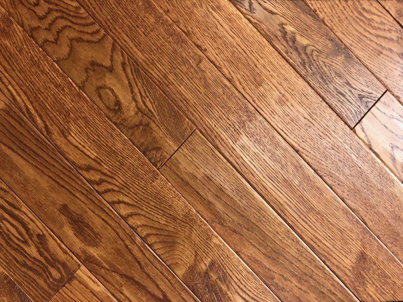 Close-up of Hardwood Grain