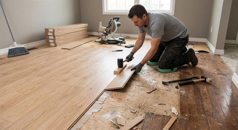 Laminate Floor Replacement in Boulder, CO