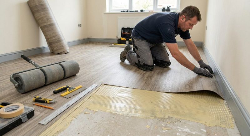 Sheet Vinyl Installation in Longmont, CO
